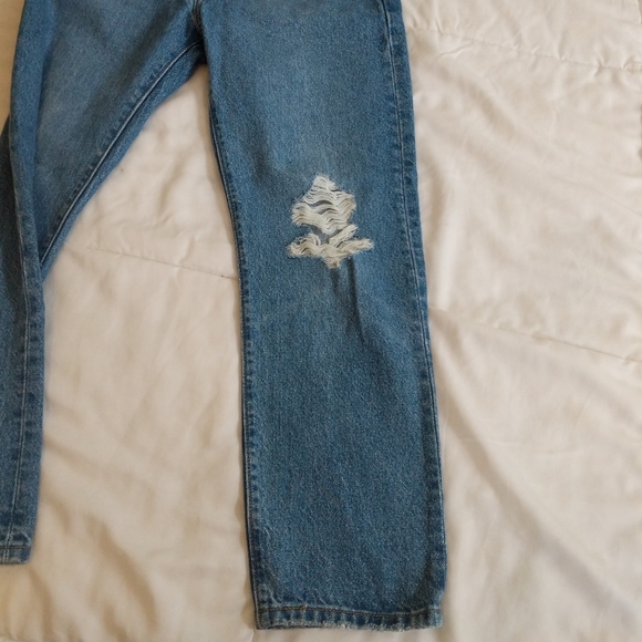 Levi's 501 Cropped Jeans Athens Slide - Picture 15 of 15